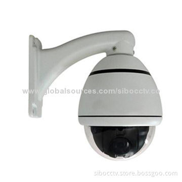 4" Mini 700TVL Resolution Analog PTZ High Speed Dome Camera, Supports PAL and NTSC